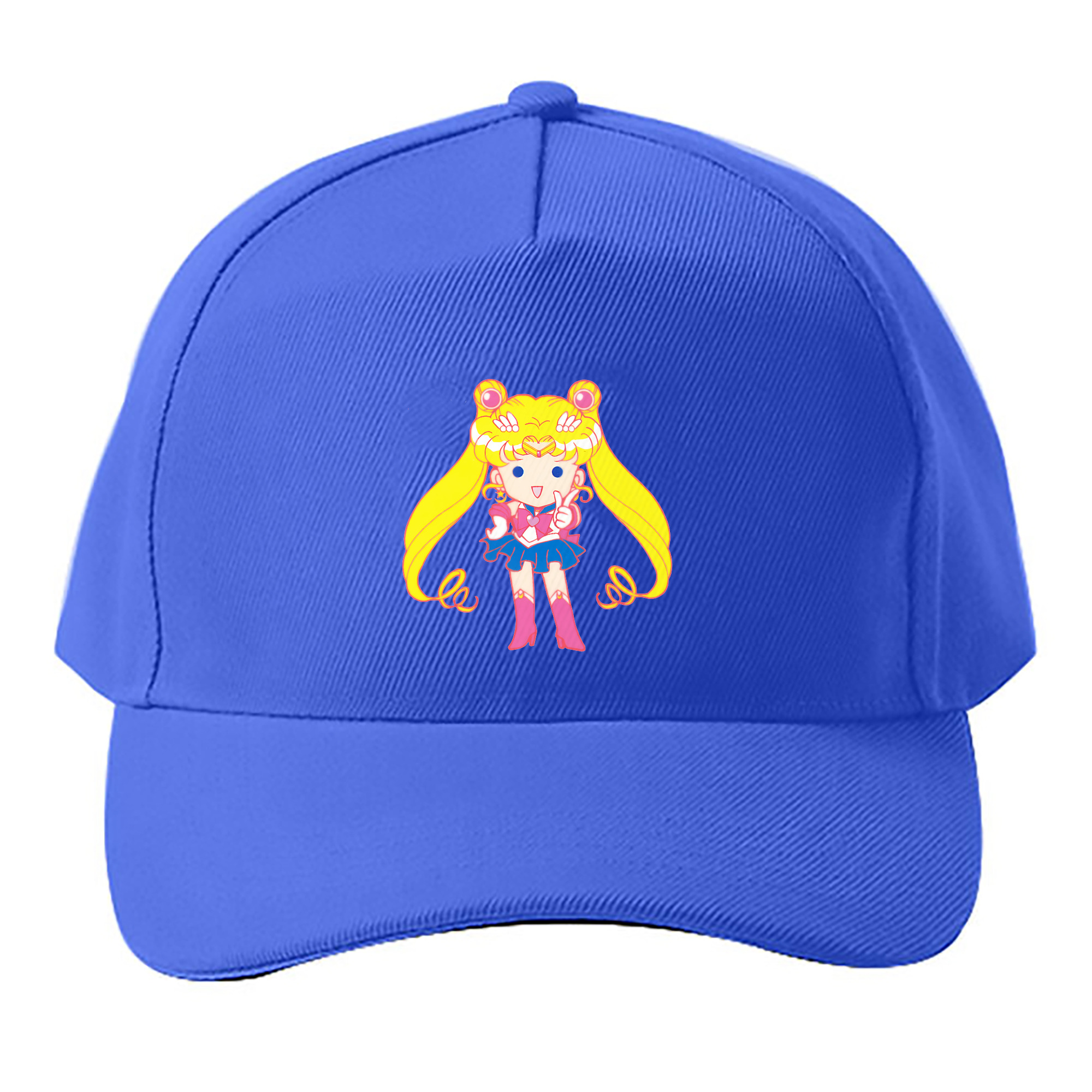 （画像用） 美少女戦士セーラームーン 月野 うさぎ つきの うさぎ Sailor Moon Tsukino Usagi ベースボールキャップ 綿100％ 男女兼用 帽子 スポーツ